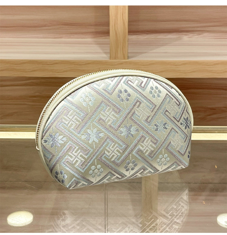 CHEN DIAOLUN brand women's handbag, genuine leather clutch new style brocade bag, super popular small coin purse