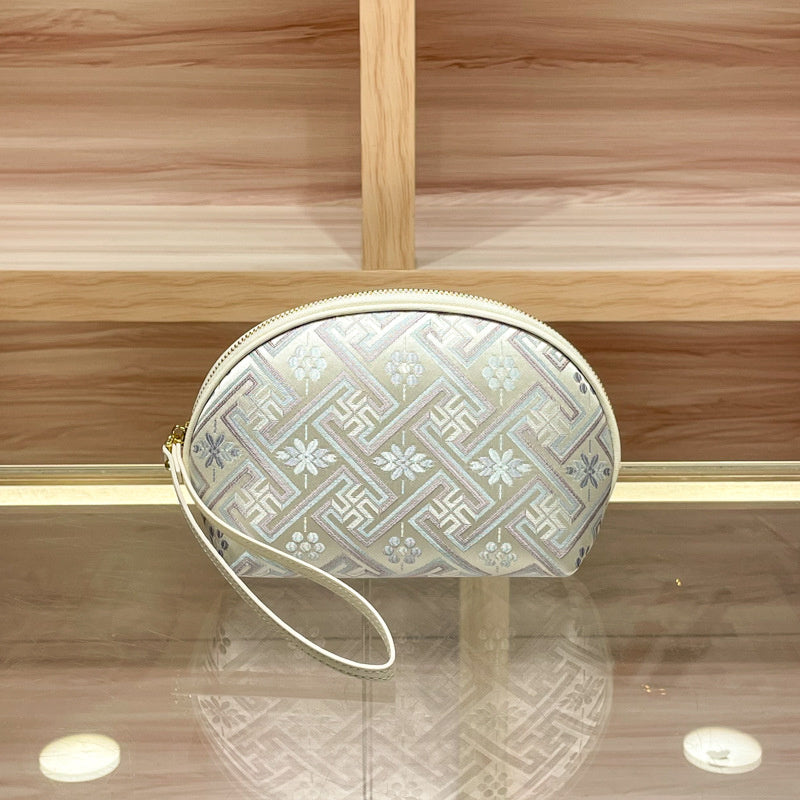 CHEN DIAOLUN brand women's handbag, genuine leather clutch new style brocade bag, super popular small coin purse