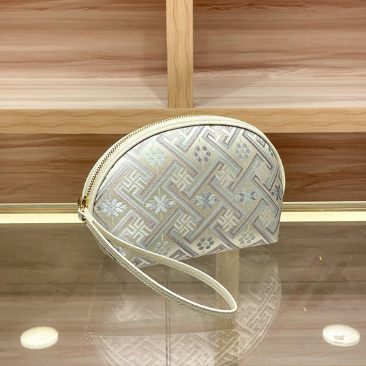 CHEN DIAOLUN brand women's handbag, genuine leather clutch new style brocade bag, super popular small coin purse